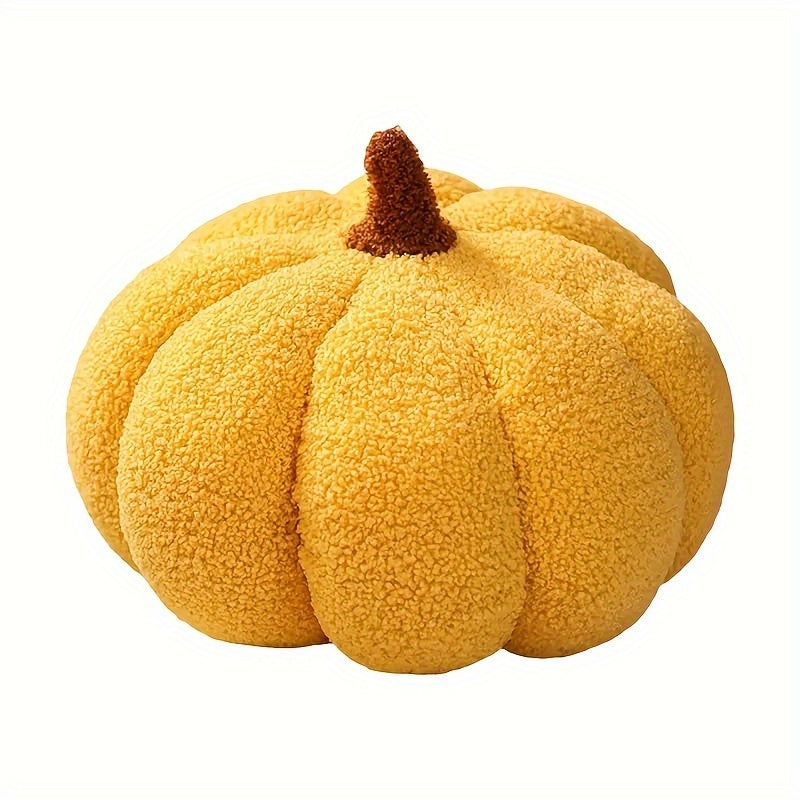 🎃 Cozy Halloween Pumpkin Plush Throw Pillow