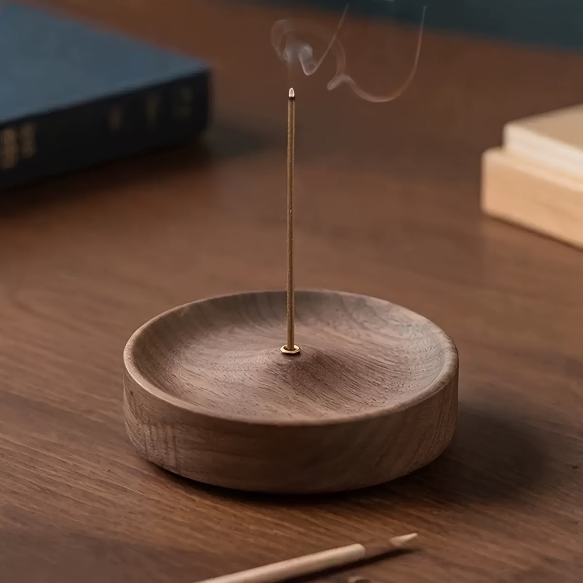 Natural Wood Incense burner