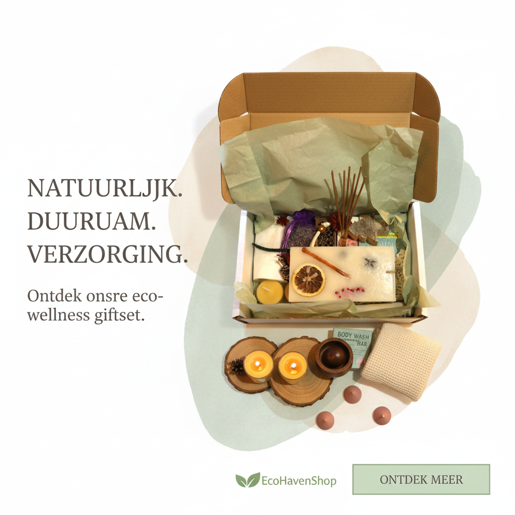 Eco Aromatherapy & Self-Care Gift Set Promotional Banner