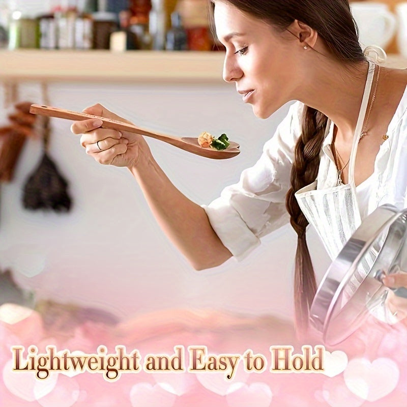 Acacia Wooden Heart Spoon