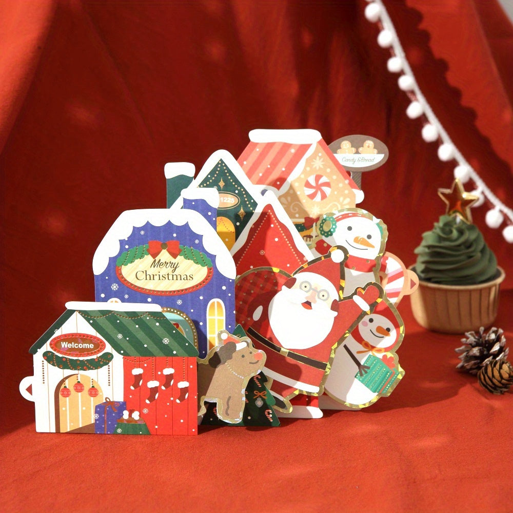 Adorable 3D Christmas Greeting Cards