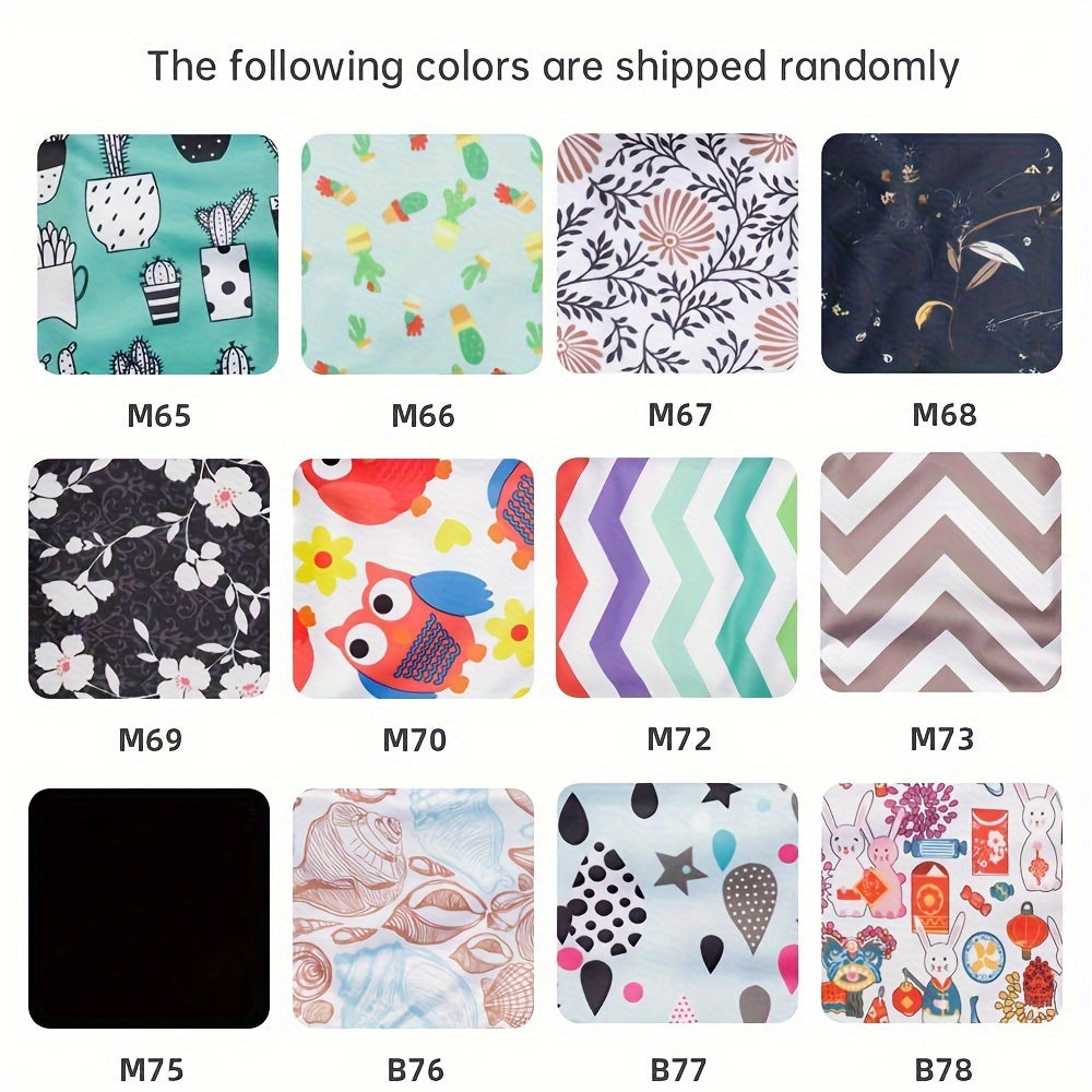 5pcs/10pcs Reusable Sanitary Menstrual Pad, Bamboo Cloth Pads For Heavy Flow Large Sanitary Pads Set With Wings For Women, Washable Overnight Cloth Panty Liners Period Pads