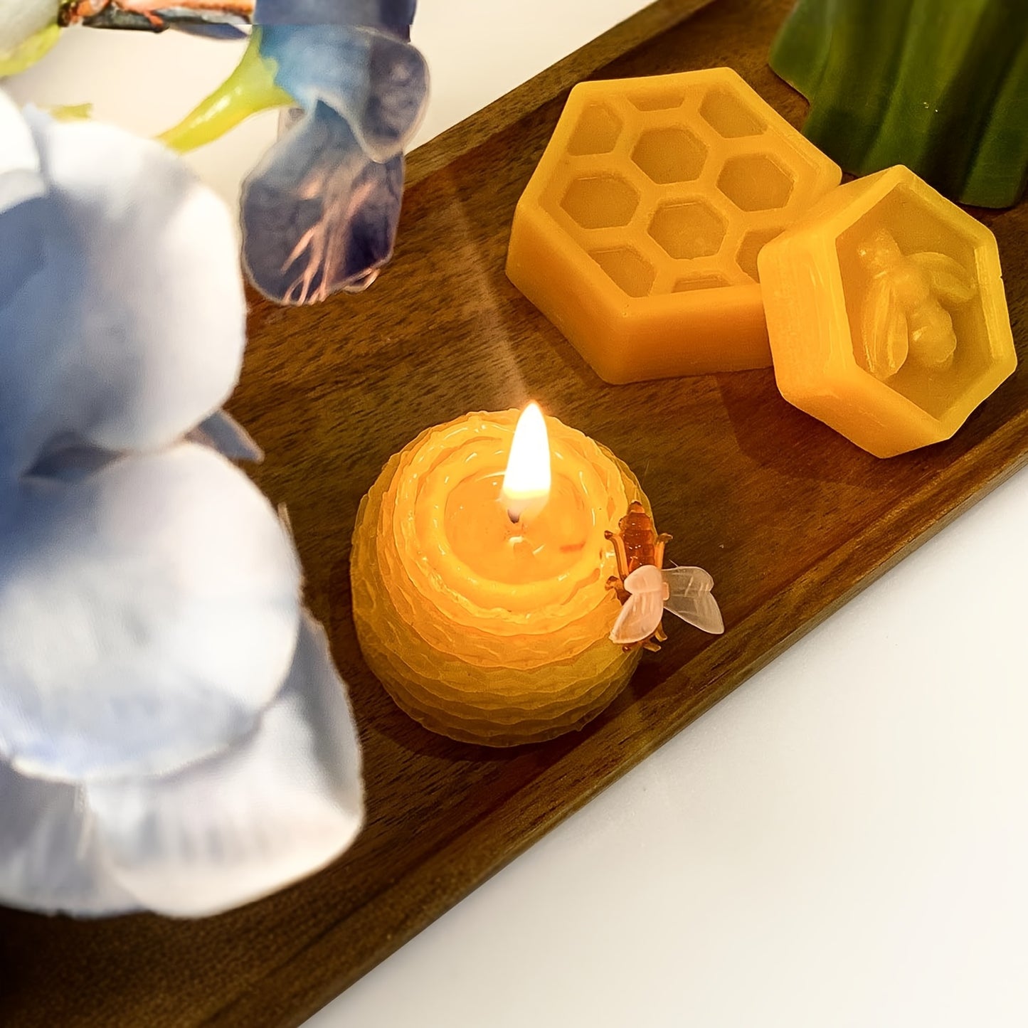 Beeswax Candles Set