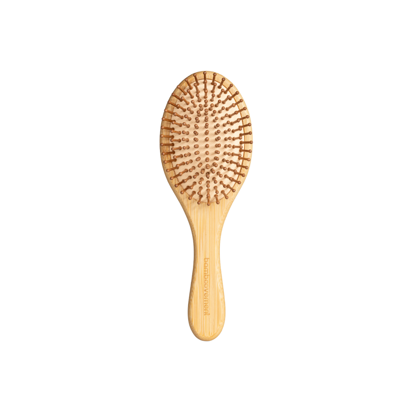 Bamboo Hairbrush – Plastic-Free Vegan Hair Brush with Bamboo Pins | Bamboe Haarborstel Duurzaam