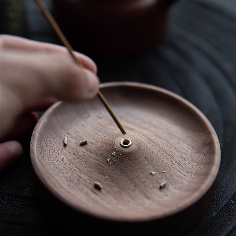 Natural Wood Incense burner