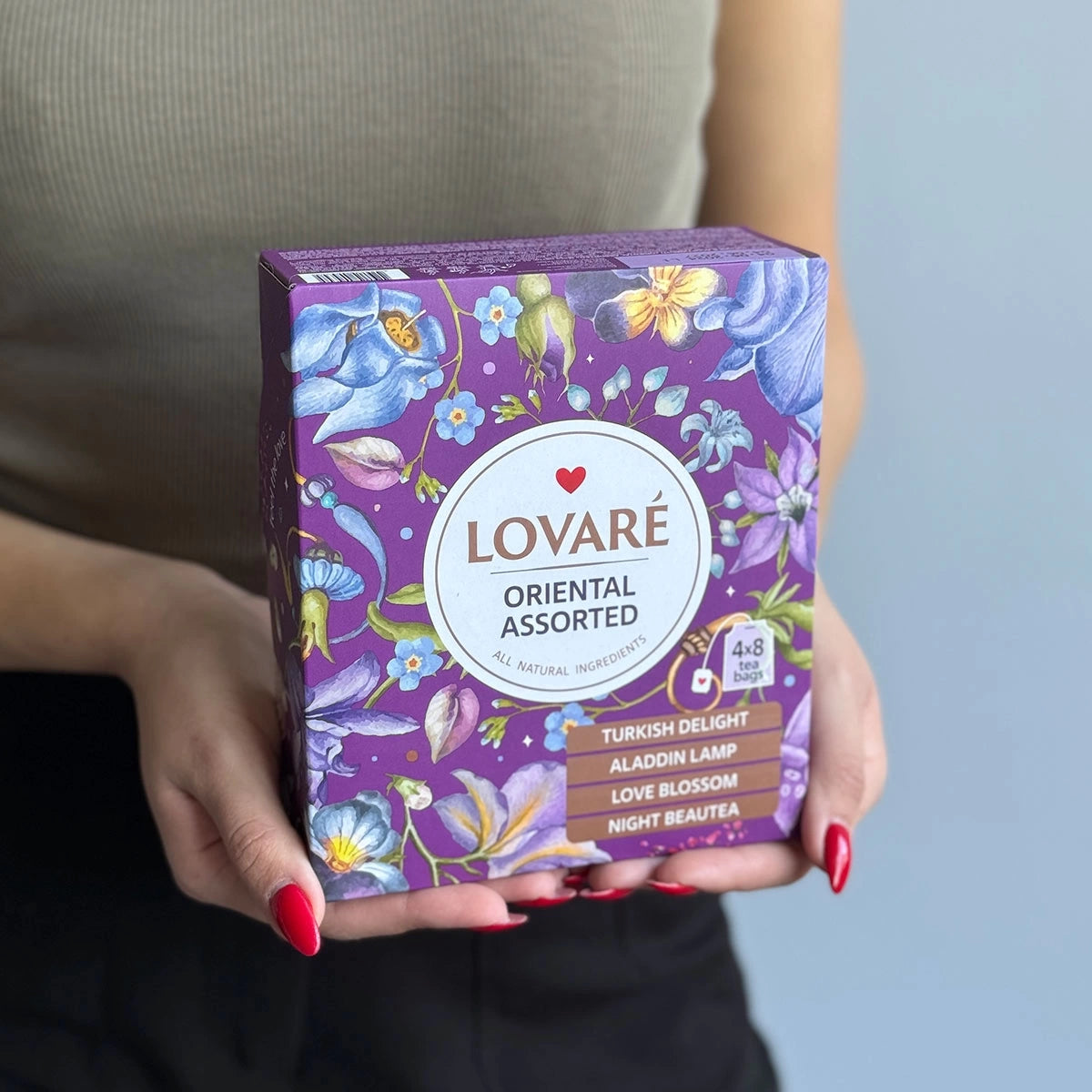 LOVARÉ Oriental Assorted Premium Tea Collection – 32 Tea Bags, 64 g