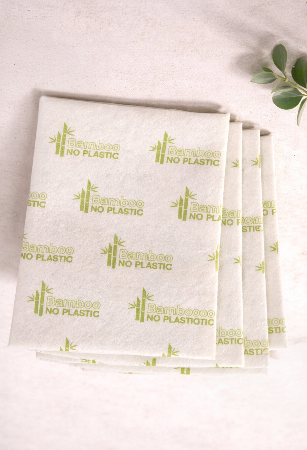 Bamboo Cleaning Cloths (5-Pack) – Ultra Soft, Absorbent & Reusable | Eco-Friendly & Odour-Free