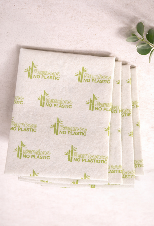 Bamboo Cleaning Cloths (5-Pack) – Ultra Soft, Absorbent & Reusable | Eco-Friendly & Odour-Free